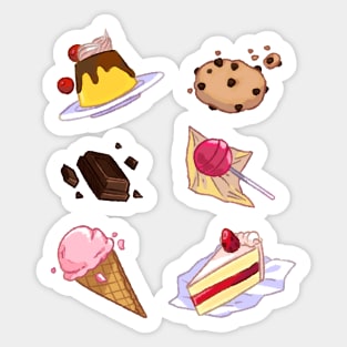 Dessert time Sticker